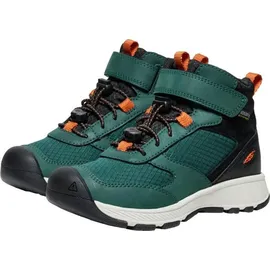 Keen Skua Mid WP Wanderschuhe Schwarz/Türkis 27