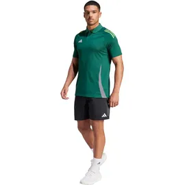 Adidas Tiro 24 Competition Poloshirt Herren - grün/grau-S