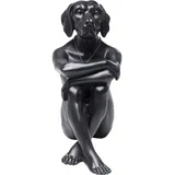 Kare Deko Figur Dog Black