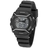 Sinar XE-69-1 10 Gehäuse Quarz schwarz Silikonarmband schwarz onesize