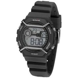 Sinar XE-69-1 10 Gehäuse Quarz schwarz Silikonarmband schwarz onesize