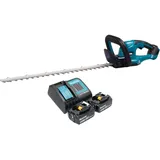 Makita DUH 607 ST2 Akku Heckenschere 18 V 60 cm + 2x Akku 5,0 Ah + Ladegerät