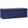vidaXL Sitzbank Faltbar Blau 110 x 40 x 48 cm