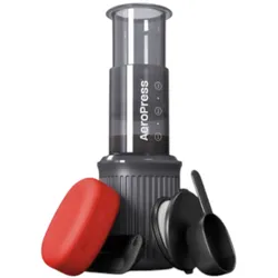 AeroPress Coffee Maker Go – Kompakte Kaffeepresse für perfekten Genuss unterwegs inklusive 100 Filter