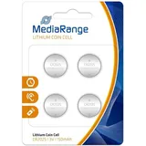 MediaRange CR2025 Knopfzelle 150 mAh 4 St.