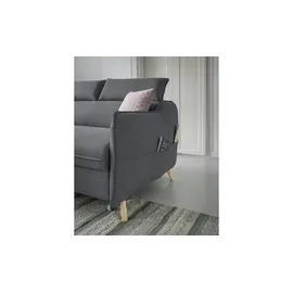 miuform Ecksofa mit Schlaffunktion Sweet Harmony ¦ grau ¦ Maße (cm): B: 228 H: 95