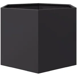 vidaXL Pflanzkübel 69 x 60 x 45 cm Schwarz