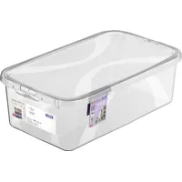 Rotho Aufbewahrungsbox Lona inkl. Deckel 5 L transparent Aufbewahrungsbox