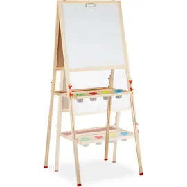 Relaxdays Standtafel Kinder, mit Whiteboard