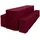 Beautissu 3tlg Biertischhussen Set für Bierzeltgarnitur 220x70cm Bordeaux