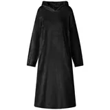 Wohndecke Decke mit Ärmeln Kuschel Wohndecke Decken-Hoodie Flanell, vidaXL schwarz