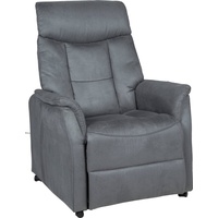 Duo Collection TV-Sessel - anthrazit - Federkern - mit Sitzheizung, elektrischer Aufstehhilfe«, grau