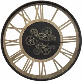 Atmosphera Créateur d'intérieur Loft Wanduhr 57,0 cm 169314 schwarz