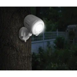 MR. BEAMS LED Außenstrahler mit Bewegungsmelder 200 lm 5000 K 1 Stück weiß