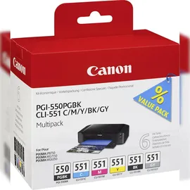 Canon PGI-550 + CLI-551 Multipack color
