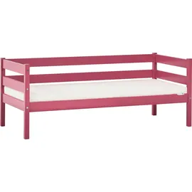 Hoppekids Jugendbett ECO Comfort 70 x 160 cm Kiefer massiv rosa