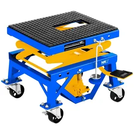 MSW Scherenhebebühne mit Rollen 135 kg
