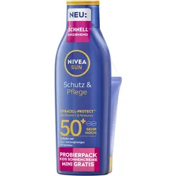 NIVEA SUN Schutz Pflege Milch LF50+ & Kids Schutz und Pflege 50ml
