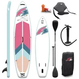 F2 Marken Stand Up Paddle Board Ocean Damen SUP 11'5 350cm + Kajak Zubehör Paket