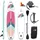 F2 Marken Stand Up Paddle Board Ocean Damen SUP 11'5 350cm + Kajak Zubehör Paket