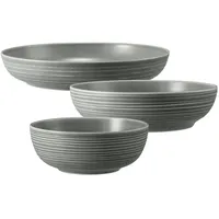 SELTMANN WEIDEN Terra Foodbowl Set 3-teilig Perlgrau