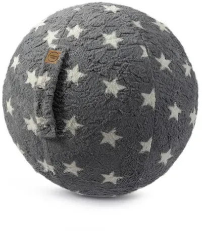 Sitting Ball Sitzball »Sitting Ball FLUFFY STARS«, grau, Ø 65 cm