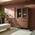 Furnhouse Vitrine 110 x 45 x 190 cm Braun