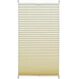 GARDINIA EASYFIX Plissee mit 2 Bedienschienen, Elfenbein, 60 x 130 cm 60 x 130 cm