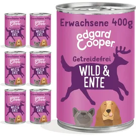 edgard & cooper® Wild & Ente Adult 6 x 400 g