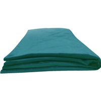 Johnear Kissenbezug Samtstoff Rückenkissen Keilkissen Bettkopfteil für Bett Sofa Bezug (Blau-Grün, 140cm)