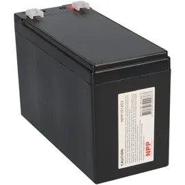 NPP Blei-Akku AGM NP12-7.2 12V 7,2Ah