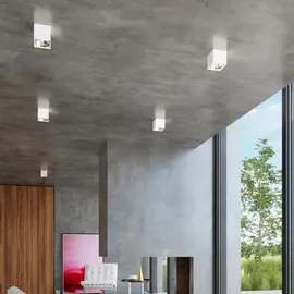 Sollux Lighting BLAKE 1xGU10 rund weiß Aluminium