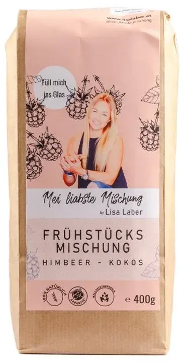 Bio Himbeer-Kokos Frühstück Nachfüllung (400g)