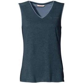 Vaude Essential Top ärmelloses T-Shirt Dark sea Uni 34