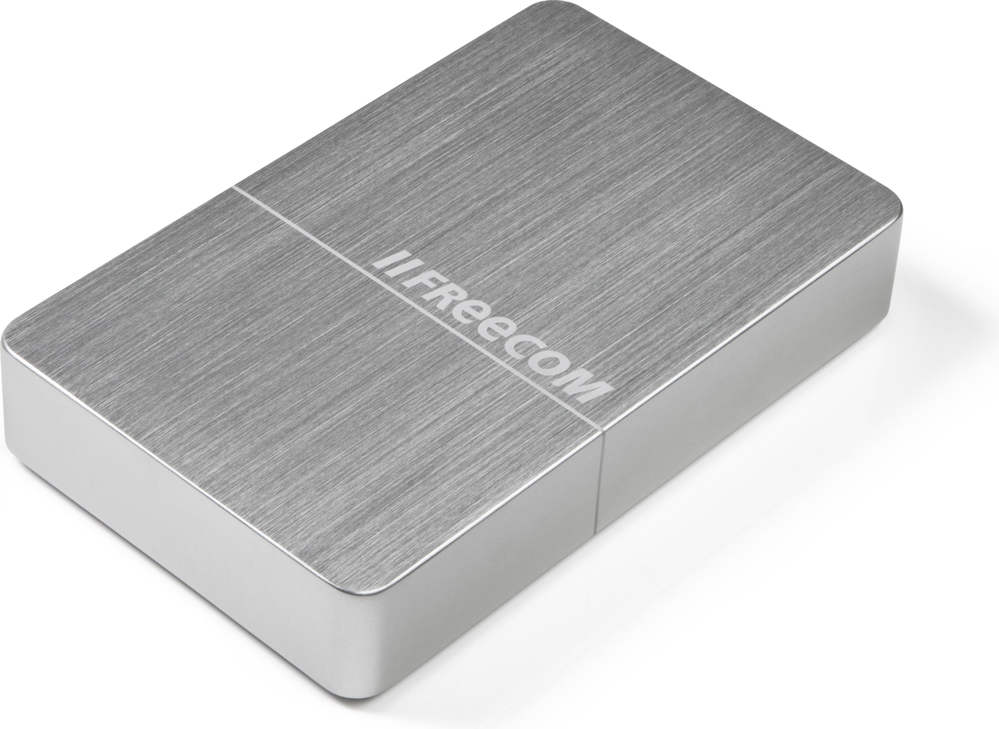 Freecom mHDD Desktop Drive - 4TB Silver (4 TB), Externe Festplatte, Silber