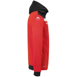 Uhlsport Offense 23 Multi Trainingsjacke mit Kapuze rot/schwarz/weiß 116