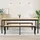 vidaXL Esstisch 80 x 80 x 75 cm grau