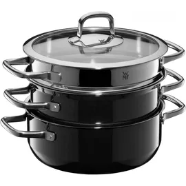 WMF Fusiontec Compact Topf-Set 3-tlg. schwarz