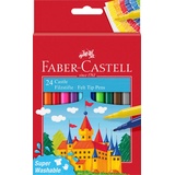 Faber-Castell 554202 Filzstift Castle, 24er Kartonetui