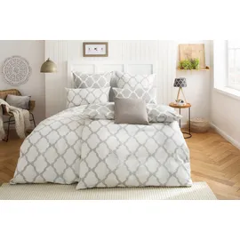 OTTO home Alba Rauten Grau 155 x 220 cm + 80 x 80 cm