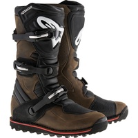 Alpinestars Tech T Oiled, Stiefel - Braun - 12