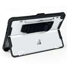 honju FIT Handstrap Case für Microsoft Surface Pro 12 Zoll Schwarz/Transparent