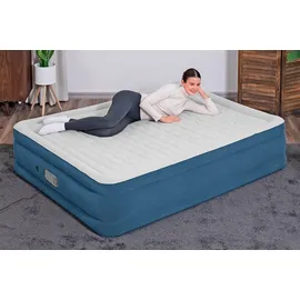 BESTWAY Bestway® 67624 - 25 Luftmatratze Doppelmatratze Blau, Weiß