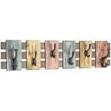 Haku-Möbel Wandgarderobe 13909 Bunt Tanne