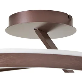 LUCANDE Eldra 1 flammig Ø 56 cm braun