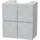 FIREPLACE Wärmespeichersteine für Kaminofen Adelaide 26,3 x 17 x 19 cm grau