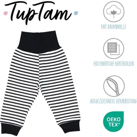 TupTam Pumphose Lange Streifen Beige/Dunkelblau/Grau 110