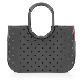 Reisenthel Loopshopper L frame glossy dots black