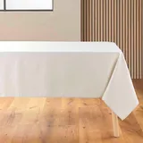 Douceur d'intérieur Tischdecke, Beige, Textil, Wohntextilien, Tischwäsche, Tischdecken