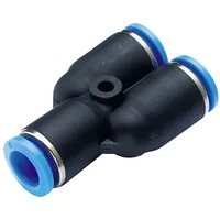 TRU Components Y-Verbinder PY4 Rohr-Ø: 4 mm 1 St.